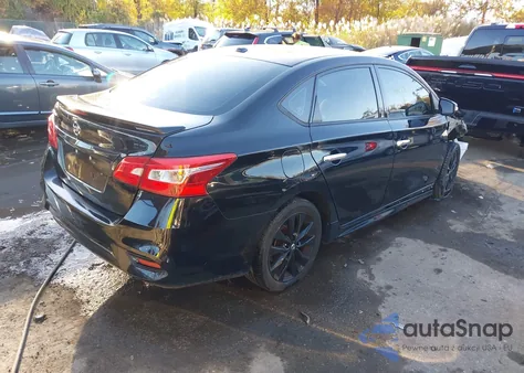 2018 Nissan Sentra Sr from USA, damaged, VIN 3N1AB7AP1JY279133